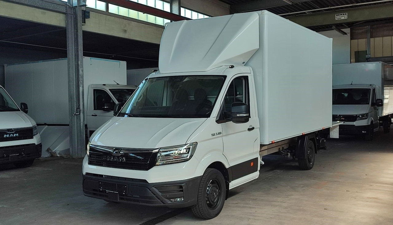 MAN TGE 3 3.180 - Koffer 3,5t/LBW/Autom./LED/Klima - Dostavno vozilo sa zatvorenim sandukom: slika MAN TGE 3 3.180 - Koffer 3,5t/LBW/Autom./LED/Klima - Dostavno vozilo sa zatvorenim sandukom MAN TGE 3 3.180 - Koffer 3,5t/LBW/Autom./LED/Klima - Dostavno vozilo sa zatvorenim sandukom: slika MAN TGE 3 3.180 - Koffer 3,5t/LBW/Autom./LED/Klima - Dostavno vozilo sa zatvorenim sandukom