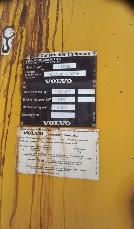Volvo L150E - Utovarivač na kotačima: slika  Volvo L150E - Utovarivač na kotačima Volvo L150E - Utovarivač na kotačima: slika  Volvo L150E - Utovarivač na kotačima