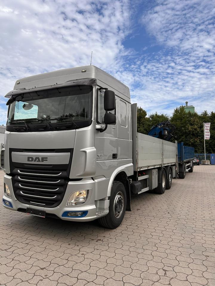 DAF XF 460 FAN + MKG + 10mtr 2to + Lenkachse + EURO 6 - Kamion s otvorenim sandukom, Kamion s kranom: slika DAF XF 460 FAN + MKG + 10mtr 2to + Lenkachse + EURO 6 - Kamion s otvorenim sandukom, Kamion s kranom DAF XF 460 FAN + MKG + 10mtr 2to + Lenkachse + EURO 6 - Kamion s otvorenim sandukom, Kamion s kranom: slika DAF XF 460 FAN + MKG + 10mtr 2to + Lenkachse + EURO 6 - Kamion s otvorenim sandukom, Kamion s kranom