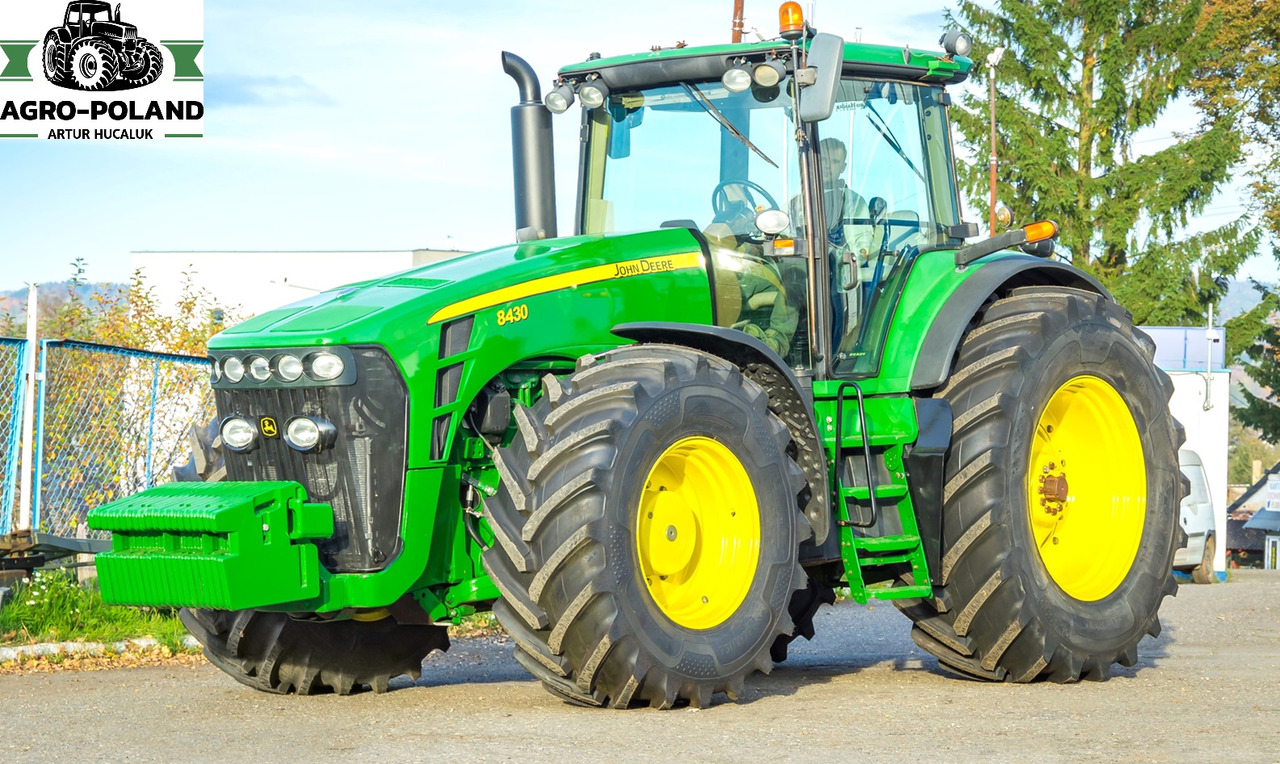 JOHN DEERE 8430 - 2008 ROK - 50 km/h 11.206 h - Traktor: slika JOHN DEERE 8430 - 2008 ROK - 50 km/h 11.206 h - Traktor JOHN DEERE 8430 - 2008 ROK - 50 km/h 11.206 h - Traktor: slika JOHN DEERE 8430 - 2008 ROK - 50 km/h 11.206 h - Traktor