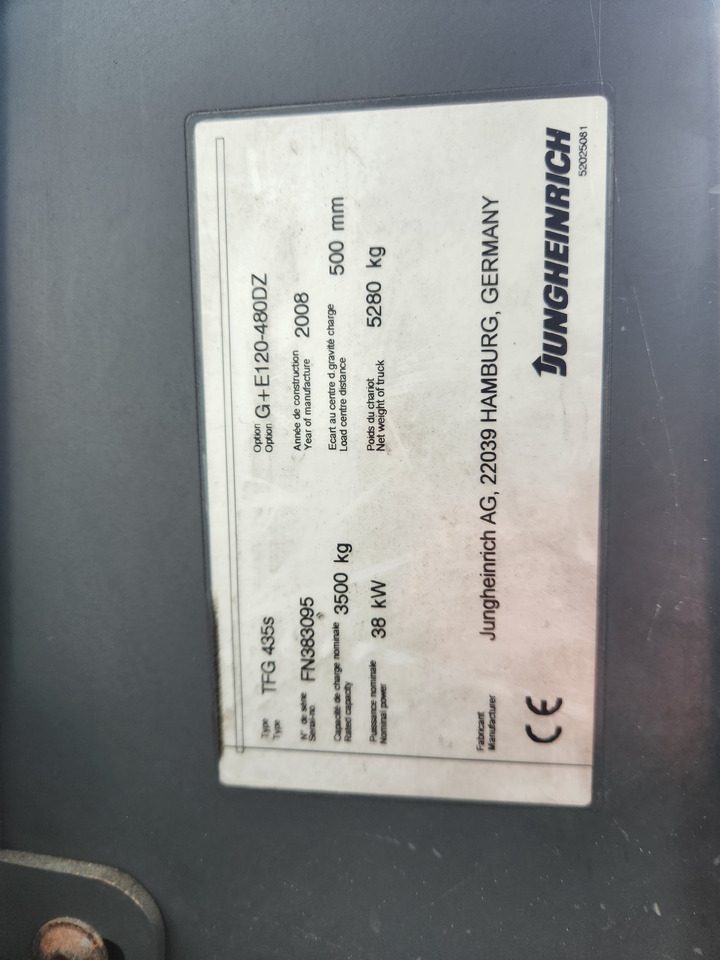 JUGHEINRICH TFG435s - Plinski viličar: slika JUGHEINRICH TFG435s - Plinski viličar JUGHEINRICH TFG435s - Plinski viličar: slika JUGHEINRICH TFG435s - Plinski viličar