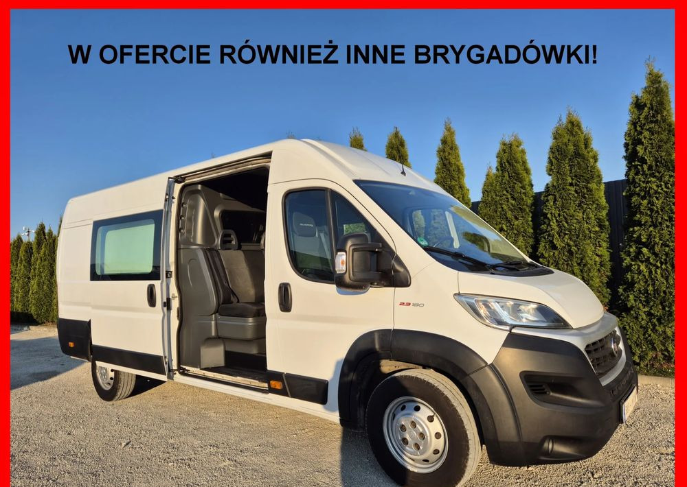 Fiat Ducato 2.3 150KM Brygadówka Maxi L4h2 - Dostavno vozilo s dvostrukom kabinom: slika  Fiat Ducato 2.3 150KM Brygadówka Maxi L4h2 - Dostavno vozilo s dvostrukom kabinom Fiat Ducato 2.3 150KM Brygadówka Maxi L4h2 - Dostavno vozilo s dvostrukom kabinom: slika  Fiat Ducato 2.3 150KM Brygadówka Maxi L4h2 - Dostavno vozilo s dvostrukom kabinom