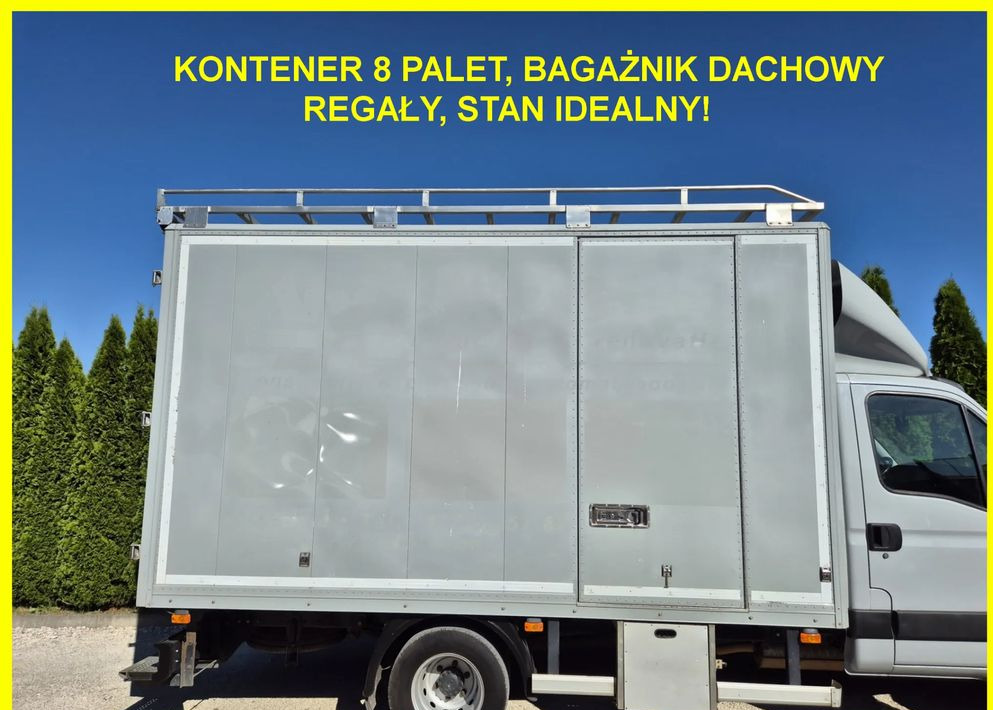 Kontener 8 palet Iveco, wysoki 230cm, bagażnik dachowy, regały, stan idealny! - Izmjenjivi sanduk - kutija: slika Kontener 8 palet Iveco, wysoki 230cm, bagażnik dachowy, regały, stan idealny! - Izmjenjivi sanduk - kutija Kontener 8 palet Iveco, wysoki 230cm, bagażnik dachowy, regały, stan idealny! - Izmjenjivi sanduk - kutija: slika Kontener 8 palet Iveco, wysoki 230cm, bagażnik dachowy, regały, stan idealny! - Izmjenjivi sanduk - kutija