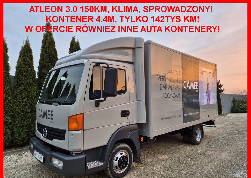 Nissan ATLEON 3.0 150KM - Dostavno vozilo sa zatvorenim sandukom: slika Nissan ATLEON 3.0 150KM - Dostavno vozilo sa zatvorenim sandukom Nissan ATLEON 3.0 150KM - Dostavno vozilo sa zatvorenim sandukom: slika Nissan ATLEON 3.0 150KM - Dostavno vozilo sa zatvorenim sandukom