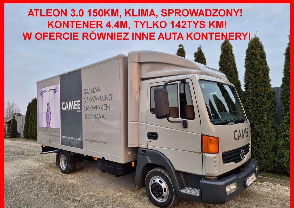 Nissan ATLEON 3.0 150KM - Dostavno vozilo sa zatvorenim sandukom: slika Nissan ATLEON 3.0 150KM - Dostavno vozilo sa zatvorenim sandukom Nissan ATLEON 3.0 150KM - Dostavno vozilo sa zatvorenim sandukom: slika Nissan ATLEON 3.0 150KM - Dostavno vozilo sa zatvorenim sandukom