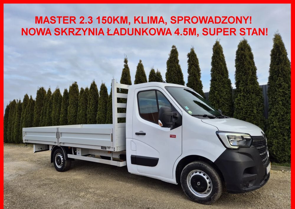 Renault Master 2.3 150KM/ Nowa Skrzynia 4.5m/ - Dostavno vozilo s ravnom platformom: slika Renault Master 2.3 150KM/ Nowa Skrzynia 4.5m/ - Dostavno vozilo s ravnom platformom Renault Master 2.3 150KM/ Nowa Skrzynia 4.5m/ - Dostavno vozilo s ravnom platformom: slika Renault Master 2.3 150KM/ Nowa Skrzynia 4.5m/ - Dostavno vozilo s ravnom platformom