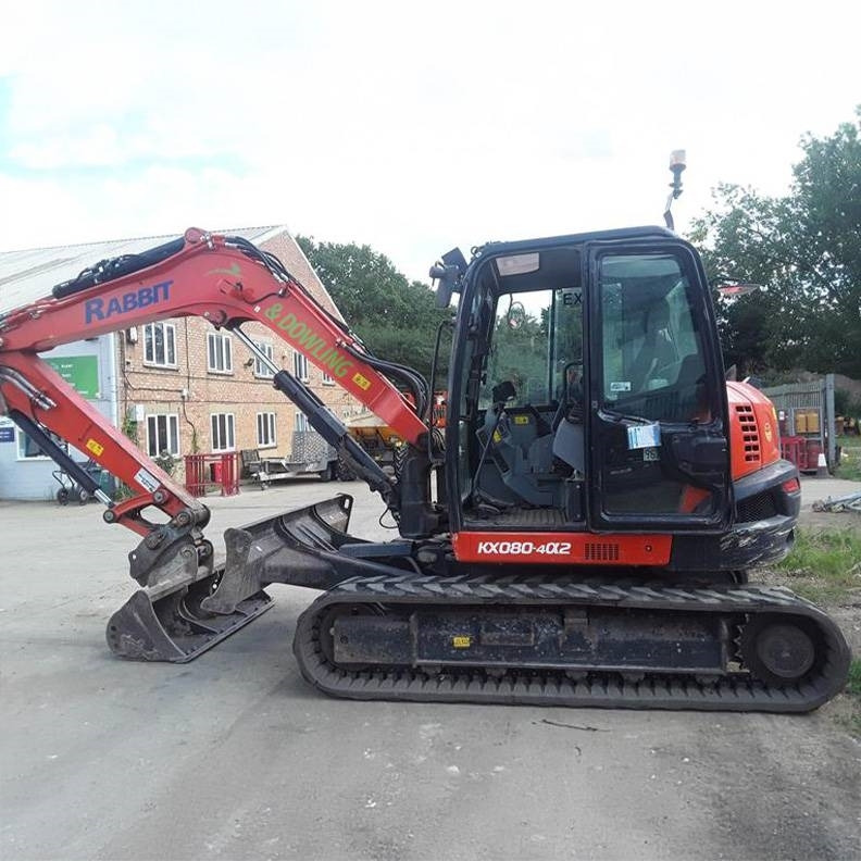Kubota KX080-4a2 - Mini bager: slika Kubota KX080-4a2 - Mini bager Kubota KX080-4a2 - Mini bager: slika Kubota KX080-4a2 - Mini bager