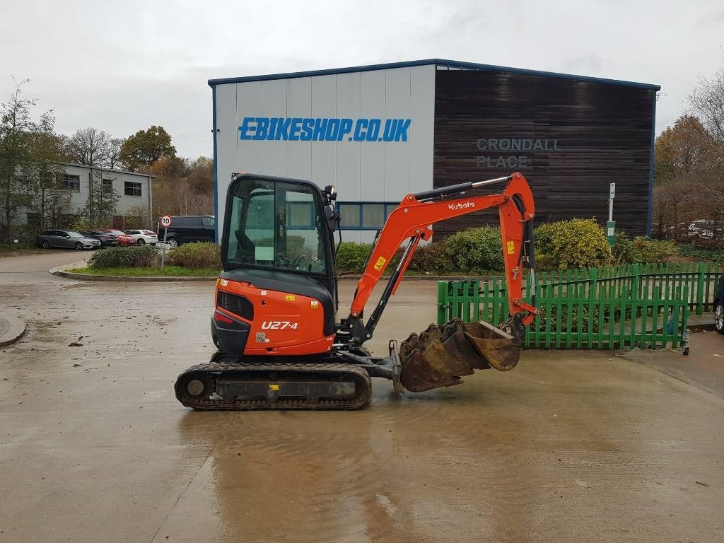 Kubota U27-4 - Mini bager: slika Kubota U27-4 - Mini bager Kubota U27-4 - Mini bager: slika Kubota U27-4 - Mini bager