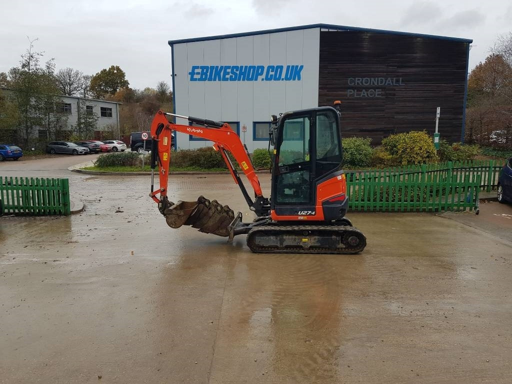 Kubota U27-4 - Mini bager: slika Kubota U27-4 - Mini bager Kubota U27-4 - Mini bager: slika Kubota U27-4 - Mini bager