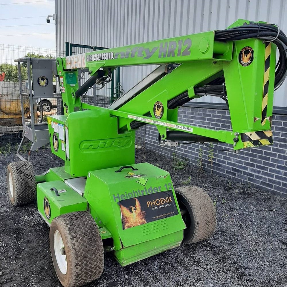 Niftylift HR 12 - Zglobni krak: slika Niftylift HR 12 - Zglobni krak Niftylift HR 12 - Zglobni krak: slika Niftylift HR 12 - Zglobni krak