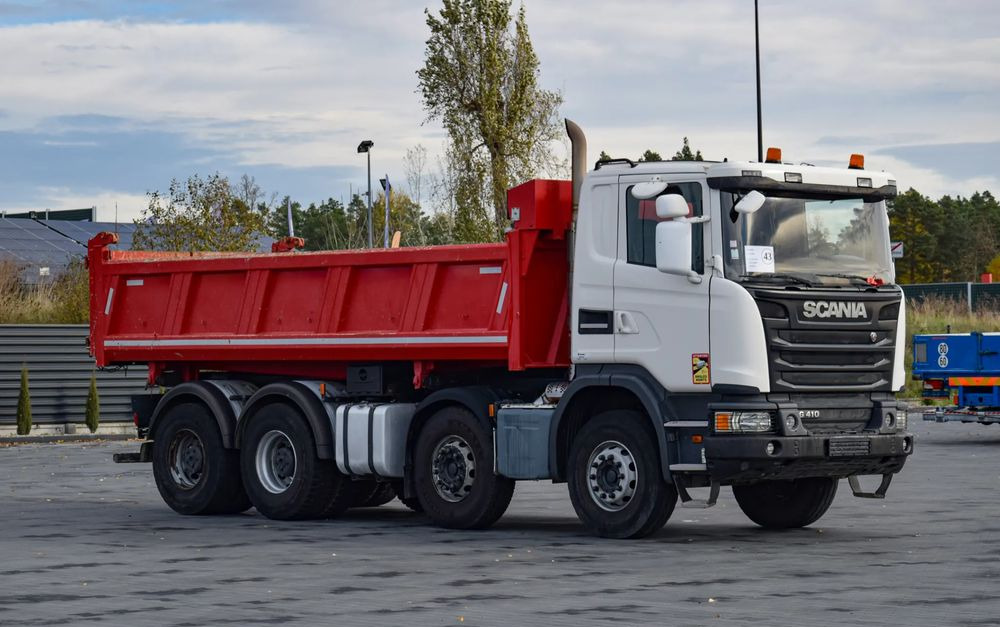 Scania G410 / 8x4 / EURO 6 / WYWROTKA / MELLER KIPPER / HYDROBURTA / AUTOMAT / 2016 / SERWISOWANY / SPROWADZONY - Kiper: slika Scania G410 / 8x4 / EURO 6 / WYWROTKA / MELLER KIPPER / HYDROBURTA / AUTOMAT / 2016 / SERWISOWANY / SPROWADZONY - Kiper Scania G410 / 8x4 / EURO 6 / WYWROTKA / MELLER KIPPER / HYDROBURTA / AUTOMAT / 2016 / SERWISOWANY / SPROWADZONY - Kiper: slika Scania G410 / 8x4 / EURO 6 / WYWROTKA / MELLER KIPPER / HYDROBURTA / AUTOMAT / 2016 / SERWISOWANY / SPROWADZONY - Kiper