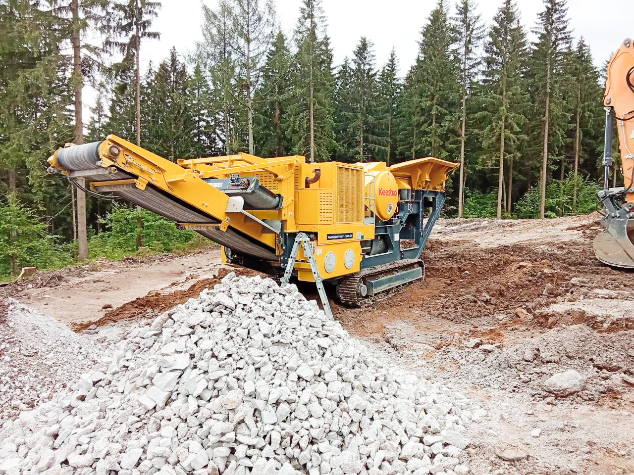 Keestrack B3 - Čeljusna drobilica: slika  Keestrack B3 - Čeljusna drobilica Keestrack B3 - Čeljusna drobilica: slika  Keestrack B3 - Čeljusna drobilica