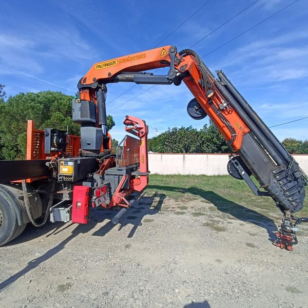 Scania P 410 - Kamion s otvorenim sandukom, Kamion s kranom: slika Scania P 410 - Kamion s otvorenim sandukom, Kamion s kranom Scania P 410 - Kamion s otvorenim sandukom, Kamion s kranom: slika Scania P 410 - Kamion s otvorenim sandukom, Kamion s kranom