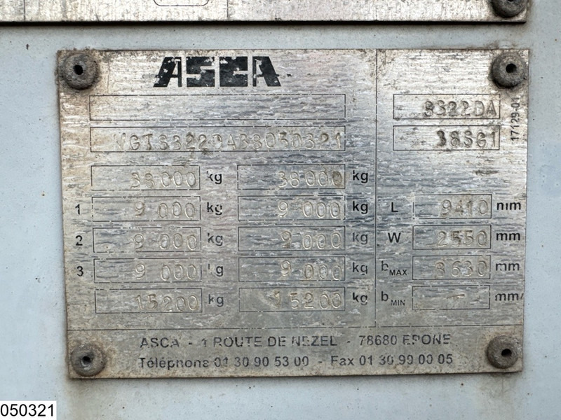 ASCA Chassis 20 / 30 ft - Transporter kontejnera/ Poluprikolica s izmjenjivim sanducima: slika ASCA Chassis 20 / 30 ft - Transporter kontejnera/ Poluprikolica s izmjenjivim sanducima ASCA Chassis 20 / 30 ft - Transporter kontejnera/ Poluprikolica s izmjenjivim sanducima: slika ASCA Chassis 20 / 30 ft - Transporter kontejnera/ Poluprikolica s izmjenjivim sanducima