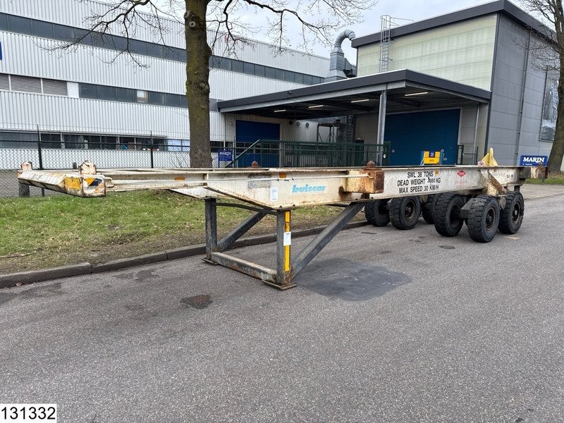 Transporter kontejnera/ Poluprikolica s izmjenjivim sanducima Buiscar HD36 10ft, 20ft, 30ft, 36.000KG: slika Transporter kontejnera/ Poluprikolica s izmjenjivim sanducima Buiscar HD36 10ft, 20ft, 30ft, 36.000KG Transporter kontejnera/ Poluprikolica s izmjenjivim sanducima Buiscar HD36 10ft, 20ft, 30ft, 36.000KG: slika Transporter kontejnera/ Poluprikolica s izmjenjivim sanducima Buiscar HD36 10ft, 20ft, 30ft, 36.000KG