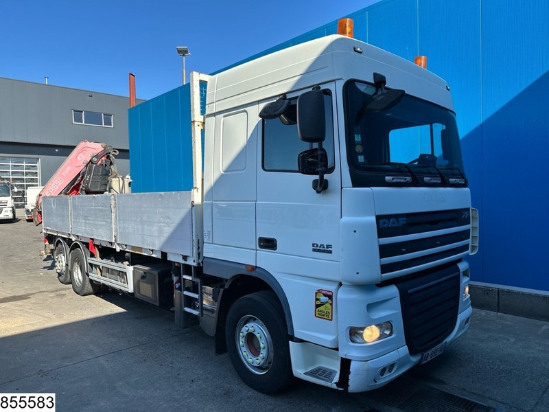 DAF XF 410 6x2, Fassi, Retarder, Remote - Kamion s otvorenim sandukom, Kamion s kranom: slika DAF XF 410 6x2, Fassi, Retarder, Remote - Kamion s otvorenim sandukom, Kamion s kranom DAF XF 410 6x2, Fassi, Retarder, Remote - Kamion s otvorenim sandukom, Kamion s kranom: slika DAF XF 410 6x2, Fassi, Retarder, Remote - Kamion s otvorenim sandukom, Kamion s kranom