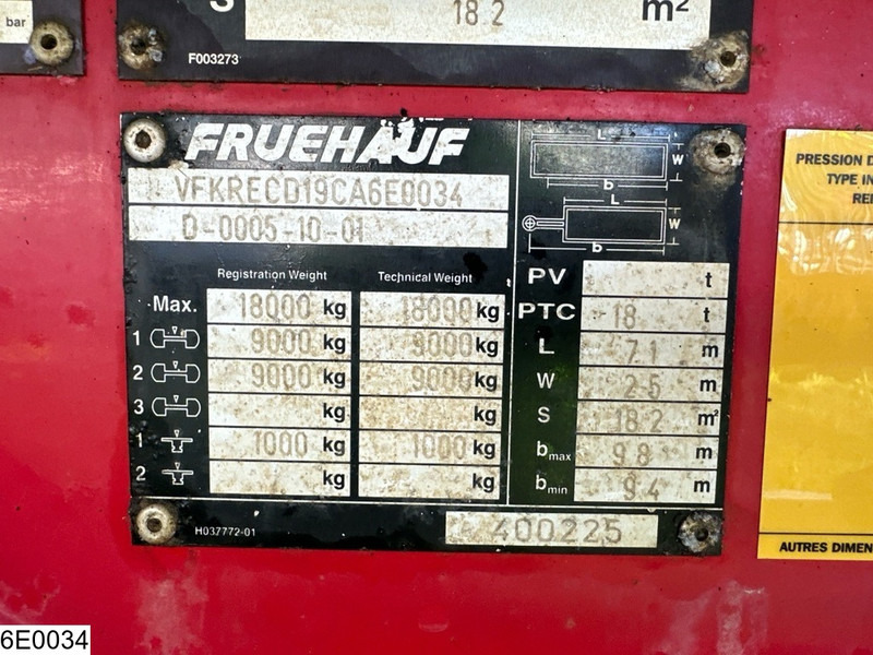 Fruehauf Tautliner - Prikolica s ceradom: slika Fruehauf Tautliner - Prikolica s ceradom Fruehauf Tautliner - Prikolica s ceradom: slika Fruehauf Tautliner - Prikolica s ceradom