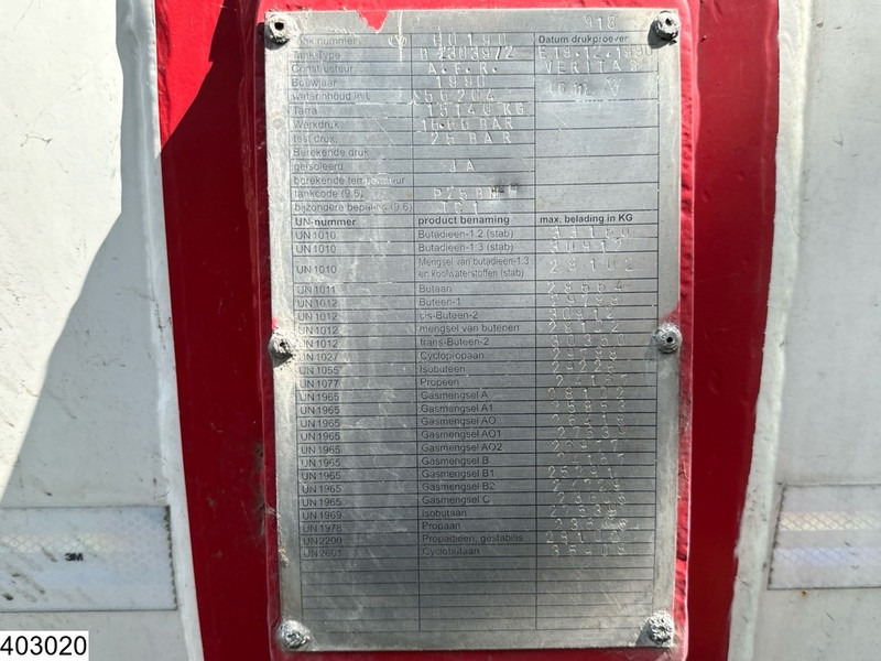 METACO Gas 56204 Liter, LPG GPL Butane, 1 Comp - Poluprikolica cisterna: slika METACO Gas 56204 Liter, LPG GPL Butane, 1 Comp - Poluprikolica cisterna METACO Gas 56204 Liter, LPG GPL Butane, 1 Comp - Poluprikolica cisterna: slika METACO Gas 56204 Liter, LPG GPL Butane, 1 Comp - Poluprikolica cisterna