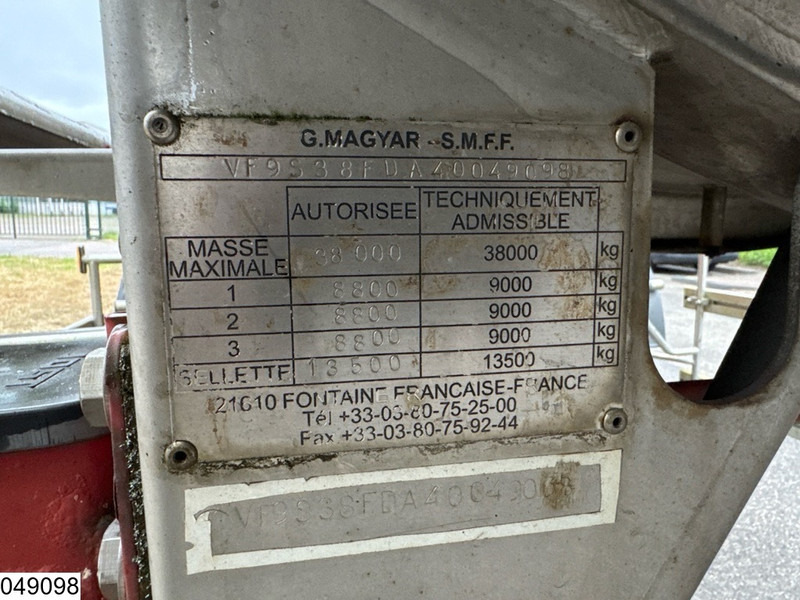 Magyar Chemie 22.500 Liter, 1 Comp - Poluprikolica cisterna: slika Magyar Chemie 22.500 Liter, 1 Comp - Poluprikolica cisterna Magyar Chemie 22.500 Liter, 1 Comp - Poluprikolica cisterna: slika Magyar Chemie 22.500 Liter, 1 Comp - Poluprikolica cisterna