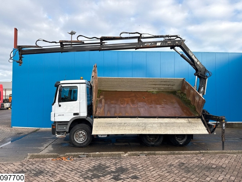 Mercedes-Benz Actros 2636 6x4, EURO 3, HIAB, Telligent 16 - Kiper, Kamion s kranom: slika Mercedes-Benz Actros 2636 6x4, EURO 3, HIAB, Telligent 16 - Kiper, Kamion s kranom Mercedes-Benz Actros 2636 6x4, EURO 3, HIAB, Telligent 16 - Kiper, Kamion s kranom: slika Mercedes-Benz Actros 2636 6x4, EURO 3, HIAB, Telligent 16 - Kiper, Kamion s kranom