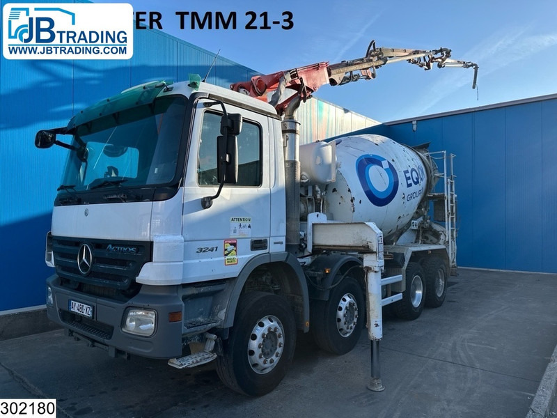 Mercedes-Benz Actros 3241 8x4, PUMI, Putzmeister, 21 MTR, Telligent 16 - Beton pumpa: slika Mercedes-Benz Actros 3241 8x4, PUMI, Putzmeister, 21 MTR, Telligent 16 - Beton pumpa Mercedes-Benz Actros 3241 8x4, PUMI, Putzmeister, 21 MTR, Telligent 16 - Beton pumpa: slika Mercedes-Benz Actros 3241 8x4, PUMI, Putzmeister, 21 MTR, Telligent 16 - Beton pumpa