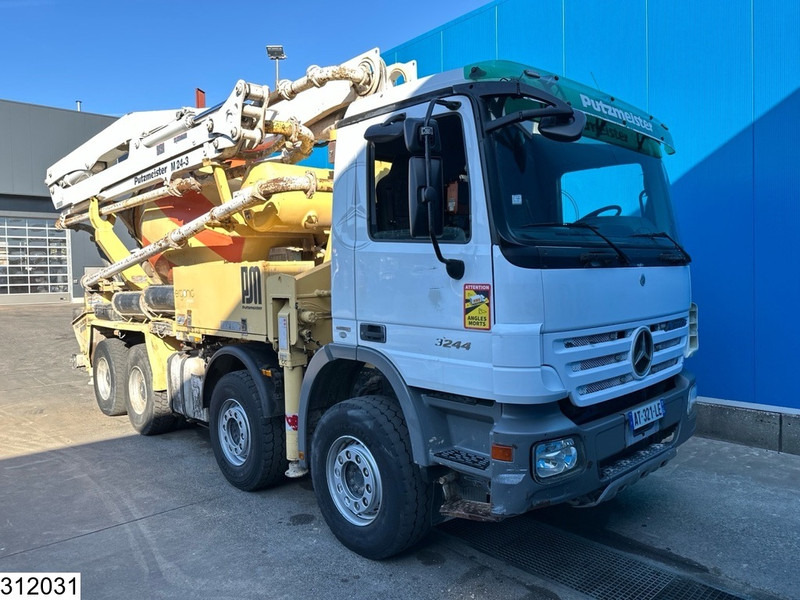 Mercedes-Benz Actros 3244 8x4, PUMI, Putzmeister, 24 MTR, Telligent 16 - Beton pumpa: slika Mercedes-Benz Actros 3244 8x4, PUMI, Putzmeister, 24 MTR, Telligent 16 - Beton pumpa Mercedes-Benz Actros 3244 8x4, PUMI, Putzmeister, 24 MTR, Telligent 16 - Beton pumpa: slika Mercedes-Benz Actros 3244 8x4, PUMI, Putzmeister, 24 MTR, Telligent 16 - Beton pumpa