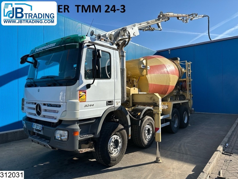 Mercedes-Benz Actros 3244 8x4, PUMI, Putzmeister, 24 MTR, Telligent 16 - Beton pumpa: slika Mercedes-Benz Actros 3244 8x4, PUMI, Putzmeister, 24 MTR, Telligent 16 - Beton pumpa Mercedes-Benz Actros 3244 8x4, PUMI, Putzmeister, 24 MTR, Telligent 16 - Beton pumpa: slika Mercedes-Benz Actros 3244 8x4, PUMI, Putzmeister, 24 MTR, Telligent 16 - Beton pumpa
