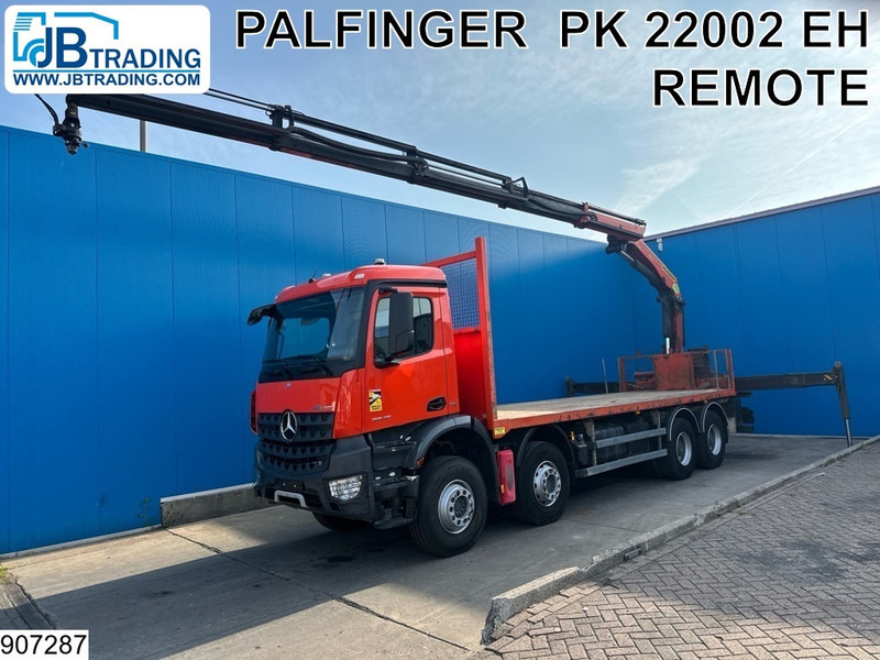 Mercedes-Benz Arocs 3240 8X4, EURO 6, Steel suspension, Palfinger - Kamion s otvorenim sandukom, Kamion s kranom: slika Mercedes-Benz Arocs 3240 8X4, EURO 6, Steel suspension, Palfinger - Kamion s otvorenim sandukom, Kamion s kranom Mercedes-Benz Arocs 3240 8X4, EURO 6, Steel suspension, Palfinger - Kamion s otvorenim sandukom, Kamion s kranom: slika Mercedes-Benz Arocs 3240 8X4, EURO 6, Steel suspension, Palfinger - Kamion s otvorenim sandukom, Kamion s kranom