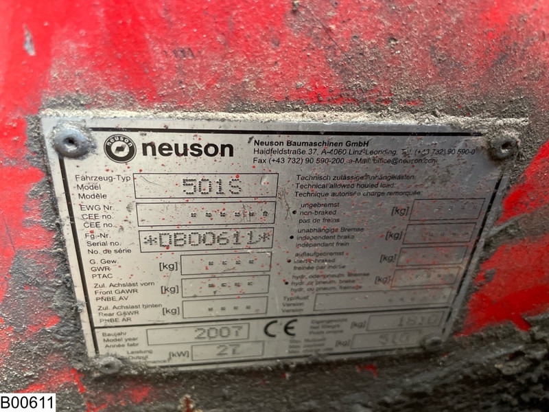 Neuson 501 S 510KG, 3.5M, 2417h - Utovarivač na kotačima: slika Neuson 501 S 510KG, 3.5M, 2417h - Utovarivač na kotačima Neuson 501 S 510KG, 3.5M, 2417h - Utovarivač na kotačima: slika Neuson 501 S 510KG, 3.5M, 2417h - Utovarivač na kotačima