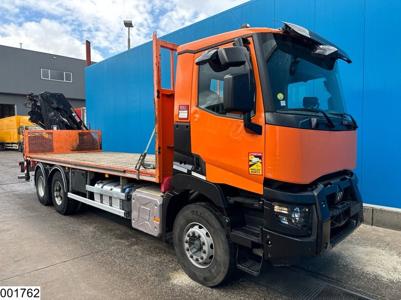 Renault C 380 6X4, EURO 6, HIAB, Remote, Steel suspension - Kamion s otvorenim sandukom, Kamion s kranom: slika Renault C 380 6X4, EURO 6, HIAB, Remote, Steel suspension - Kamion s otvorenim sandukom, Kamion s kranom Renault C 380 6X4, EURO 6, HIAB, Remote, Steel suspension - Kamion s otvorenim sandukom, Kamion s kranom: slika Renault C 380 6X4, EURO 6, HIAB, Remote, Steel suspension - Kamion s otvorenim sandukom, Kamion s kranom