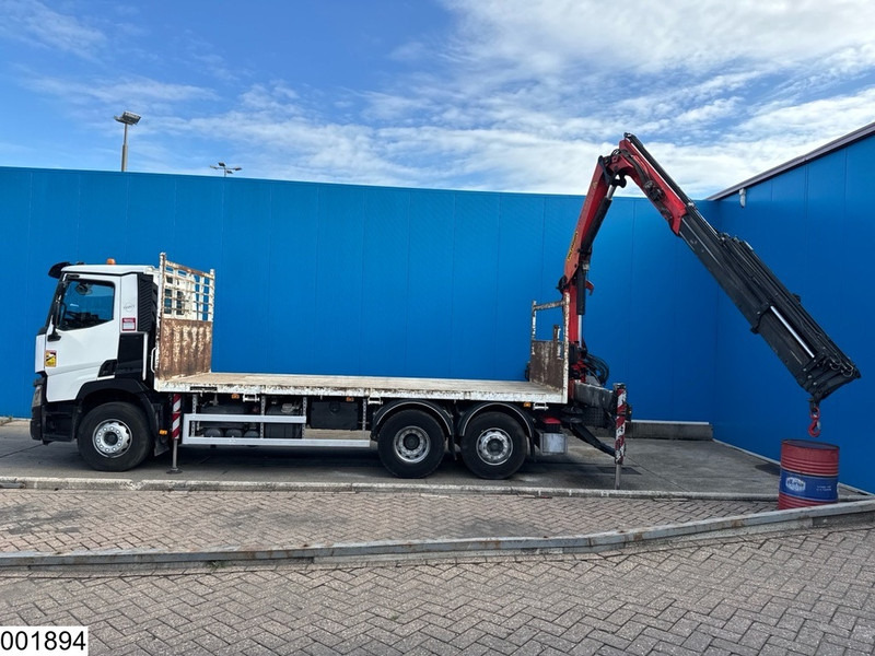 Renault C 430 6x2, EURO 6, Retarder, Palfinger, Remote, Steering - Kamion s otvorenim sandukom, Kamion s kranom: slika Renault C 430 6x2, EURO 6, Retarder, Palfinger, Remote, Steering - Kamion s otvorenim sandukom, Kamion s kranom Renault C 430 6x2, EURO 6, Retarder, Palfinger, Remote, Steering - Kamion s otvorenim sandukom, Kamion s kranom: slika Renault C 430 6x2, EURO 6, Retarder, Palfinger, Remote, Steering - Kamion s otvorenim sandukom, Kamion s kranom