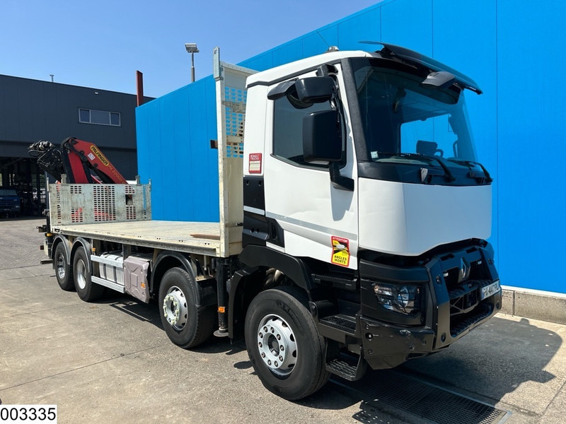 Renault C 430 8X4, EURO 6, Steel suspension, Palfinger - Kamion s otvorenim sandukom, Kamion s kranom: slika Renault C 430 8X4, EURO 6, Steel suspension, Palfinger - Kamion s otvorenim sandukom, Kamion s kranom Renault C 430 8X4, EURO 6, Steel suspension, Palfinger - Kamion s otvorenim sandukom, Kamion s kranom: slika Renault C 430 8X4, EURO 6, Steel suspension, Palfinger - Kamion s otvorenim sandukom, Kamion s kranom