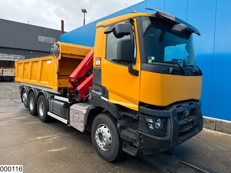 Renault C 430 8x4, EURO 6, HMF, Garnier - Kiper, Kamion s kranom: slika Renault C 430 8x4, EURO 6, HMF, Garnier - Kiper, Kamion s kranom Renault C 430 8x4, EURO 6, HMF, Garnier - Kiper, Kamion s kranom: slika Renault C 430 8x4, EURO 6, HMF, Garnier - Kiper, Kamion s kranom