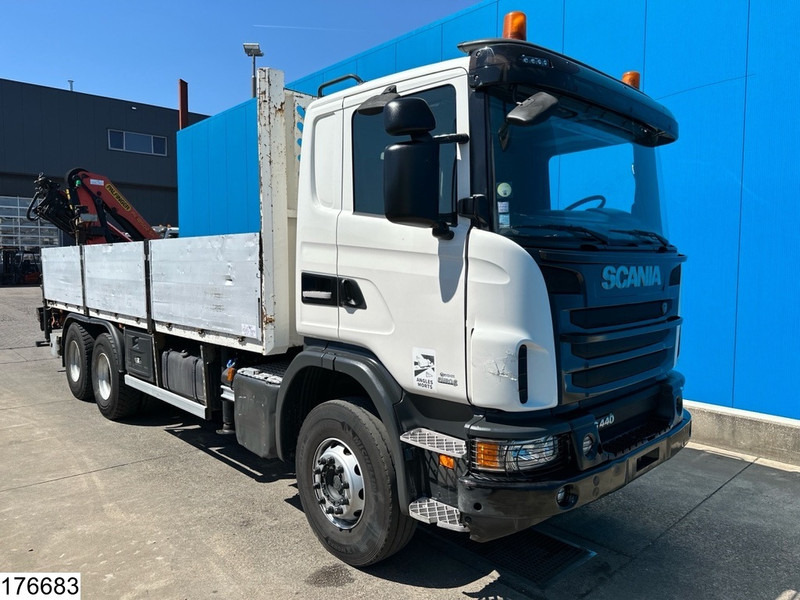 Scania G 440 6X4, EURO 6, Retarder, Palfinger - Kamion s otvorenim sandukom, Kamion s kranom: slika Scania G 440 6X4, EURO 6, Retarder, Palfinger - Kamion s otvorenim sandukom, Kamion s kranom Scania G 440 6X4, EURO 6, Retarder, Palfinger - Kamion s otvorenim sandukom, Kamion s kranom: slika Scania G 440 6X4, EURO 6, Retarder, Palfinger - Kamion s otvorenim sandukom, Kamion s kranom