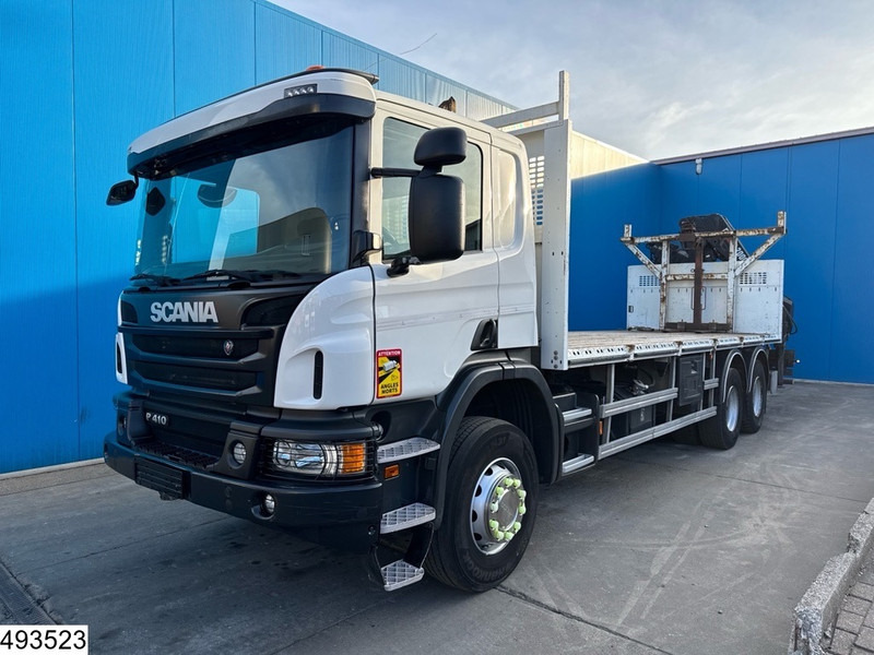 Scania P 410 6x4, EURO 6, Hiab, Remote, Retarder - Kamion s otvorenim sandukom, Kamion s kranom: slika Scania P 410 6x4, EURO 6, Hiab, Remote, Retarder - Kamion s otvorenim sandukom, Kamion s kranom Scania P 410 6x4, EURO 6, Hiab, Remote, Retarder - Kamion s otvorenim sandukom, Kamion s kranom: slika Scania P 410 6x4, EURO 6, Hiab, Remote, Retarder - Kamion s otvorenim sandukom, Kamion s kranom