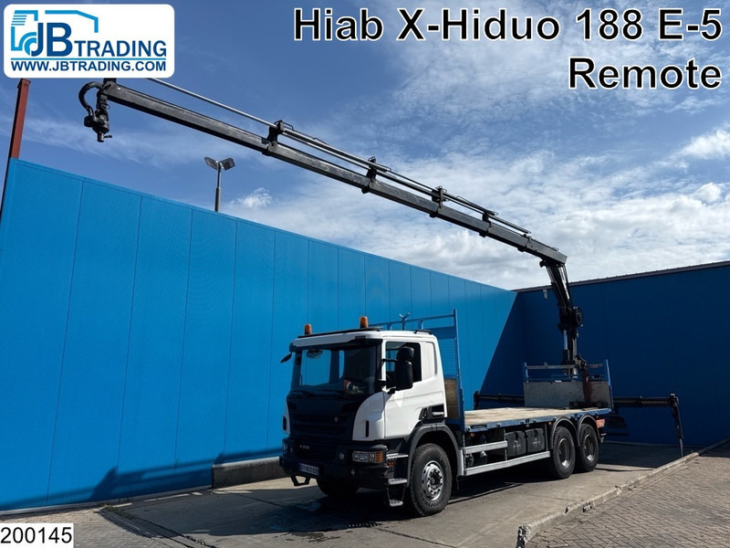 Scania P 410 6x4, EURO 6, Retarder, HIAB, Remote - Kamion s otvorenim sandukom, Kamion s kranom: slika Scania P 410 6x4, EURO 6, Retarder, HIAB, Remote - Kamion s otvorenim sandukom, Kamion s kranom Scania P 410 6x4, EURO 6, Retarder, HIAB, Remote - Kamion s otvorenim sandukom, Kamion s kranom: slika Scania P 410 6x4, EURO 6, Retarder, HIAB, Remote - Kamion s otvorenim sandukom, Kamion s kranom