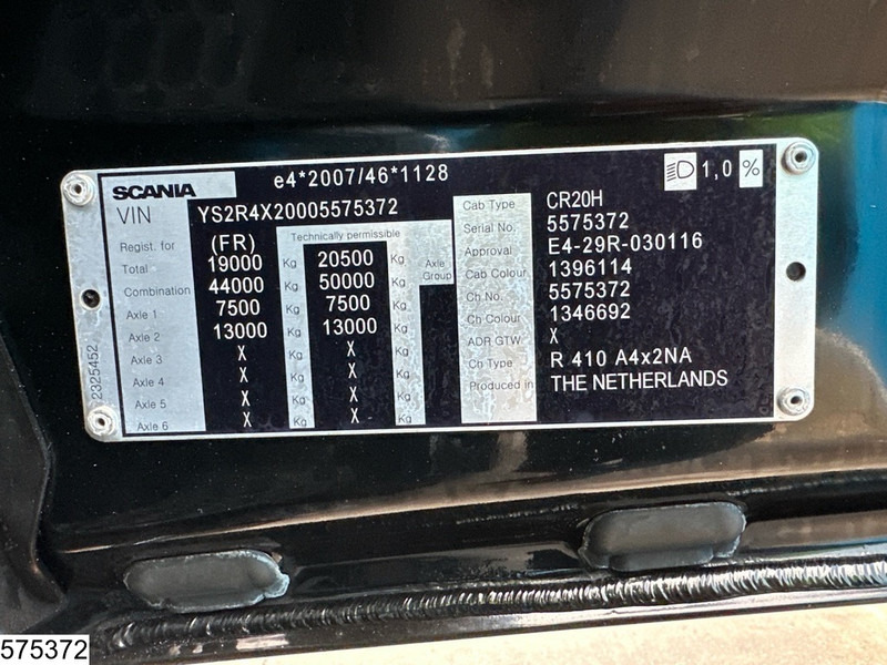 Tegljač Scania R 410 EURO 6d, LNG, Retarder: slika Tegljač Scania R 410 EURO 6d, LNG, Retarder Tegljač Scania R 410 EURO 6d, LNG, Retarder: slika Tegljač Scania R 410 EURO 6d, LNG, Retarder