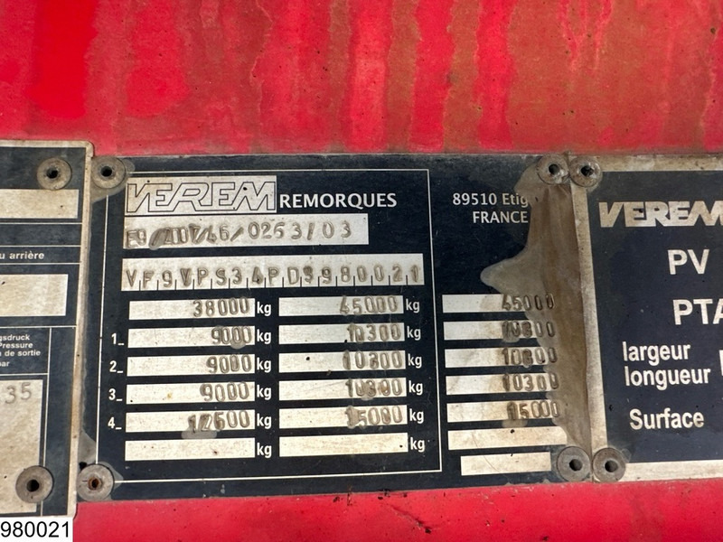 Verem Lowbed 45,000KG, Steering axle, Hydraulic, Winch - Poluprikolica s niskim utovarivačem: slika Verem Lowbed 45,000KG, Steering axle, Hydraulic, Winch - Poluprikolica s niskim utovarivačem Verem Lowbed 45,000KG, Steering axle, Hydraulic, Winch - Poluprikolica s niskim utovarivačem: slika Verem Lowbed 45,000KG, Steering axle, Hydraulic, Winch - Poluprikolica s niskim utovarivačem