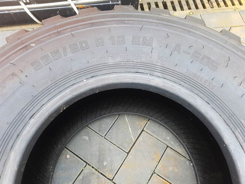 Alliance 335/80R18 EM - Tyre/Reifen/Band - Guma za Građevinski strojevi: slika Alliance 335/80R18 EM - Tyre/Reifen/Band - Guma za Građevinski strojevi Alliance 335/80R18 EM - Tyre/Reifen/Band - Guma za Građevinski strojevi: slika Alliance 335/80R18 EM - Tyre/Reifen/Band - Guma za Građevinski strojevi
