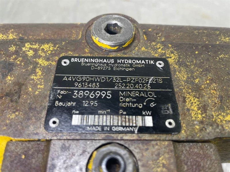 Brueninghaus Hydromatik A4VG90HWD1/32L-Drive pump/Fahrpumpe/Rijpomp - Hidraulika za Građevinski strojevi: slika Brueninghaus Hydromatik A4VG90HWD1/32L-Drive pump/Fahrpumpe/Rijpomp - Hidraulika za Građevinski strojevi Brueninghaus Hydromatik A4VG90HWD1/32L-Drive pump/Fahrpumpe/Rijpomp - Hidraulika za Građevinski strojevi: slika Brueninghaus Hydromatik A4VG90HWD1/32L-Drive pump/Fahrpumpe/Rijpomp - Hidraulika za Građevinski strojevi