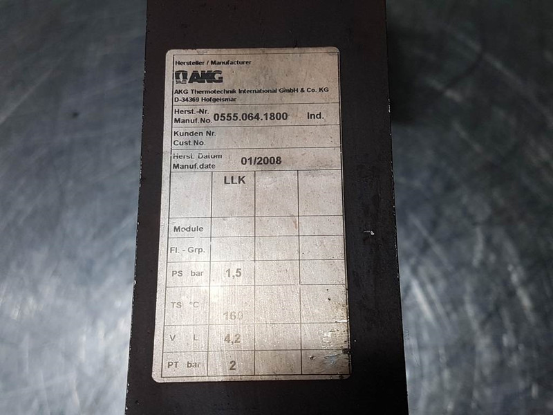 Kramer 880-AKG 0555.064.1800-Cooler/Kühler/Koeler - Motor i dijelovi za Građevinski strojevi: slika Kramer 880-AKG 0555.064.1800-Cooler/Kühler/Koeler - Motor i dijelovi za Građevinski strojevi Kramer 880-AKG 0555.064.1800-Cooler/Kühler/Koeler - Motor i dijelovi za Građevinski strojevi: slika Kramer 880-AKG 0555.064.1800-Cooler/Kühler/Koeler - Motor i dijelovi za Građevinski strojevi