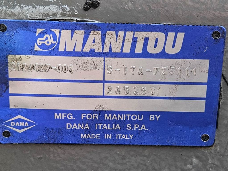 Manitou MT932-Spicer Dana 212/427-003-Axle/Achse/As - Osovina i dijelovi za Građevinski strojevi: slika Manitou MT932-Spicer Dana 212/427-003-Axle/Achse/As - Osovina i dijelovi za Građevinski strojevi Manitou MT932-Spicer Dana 212/427-003-Axle/Achse/As - Osovina i dijelovi za Građevinski strojevi: slika Manitou MT932-Spicer Dana 212/427-003-Axle/Achse/As - Osovina i dijelovi za Građevinski strojevi