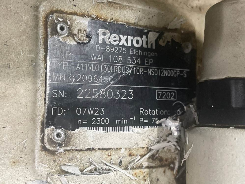 Rexroth A11VLO130LRDU2/10R-R902096450-Load sensing pump - Hidraulika za Građevinski strojevi: slika Rexroth A11VLO130LRDU2/10R-R902096450-Load sensing pump - Hidraulika za Građevinski strojevi Rexroth A11VLO130LRDU2/10R-R902096450-Load sensing pump - Hidraulika za Građevinski strojevi: slika Rexroth A11VLO130LRDU2/10R-R902096450-Load sensing pump - Hidraulika za Građevinski strojevi