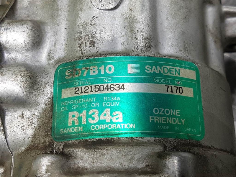 SANDEN SD7B10-7170-Compressor/Kompressor/Aircopomp - A/C kompresor za Građevinski strojevi: slika SANDEN SD7B10-7170-Compressor/Kompressor/Aircopomp - A/C kompresor za Građevinski strojevi SANDEN SD7B10-7170-Compressor/Kompressor/Aircopomp - A/C kompresor za Građevinski strojevi: slika SANDEN SD7B10-7170-Compressor/Kompressor/Aircopomp - A/C kompresor za Građevinski strojevi