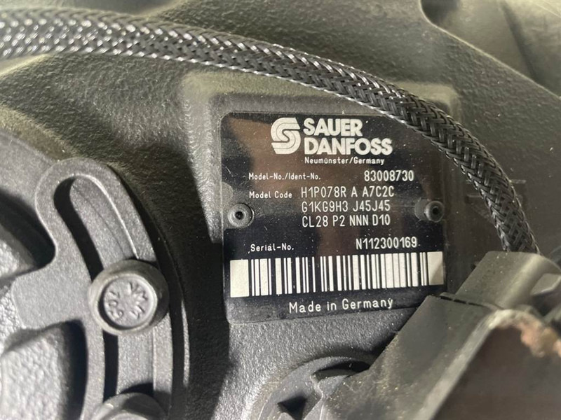 Sauer Danfoss H1P078R-83008730-Drive pump/Fahrpumpe/Rijpomp - Hidraulika za Građevinski strojevi: slika Sauer Danfoss H1P078R-83008730-Drive pump/Fahrpumpe/Rijpomp - Hidraulika za Građevinski strojevi Sauer Danfoss H1P078R-83008730-Drive pump/Fahrpumpe/Rijpomp - Hidraulika za Građevinski strojevi: slika Sauer Danfoss H1P078R-83008730-Drive pump/Fahrpumpe/Rijpomp - Hidraulika za Građevinski strojevi