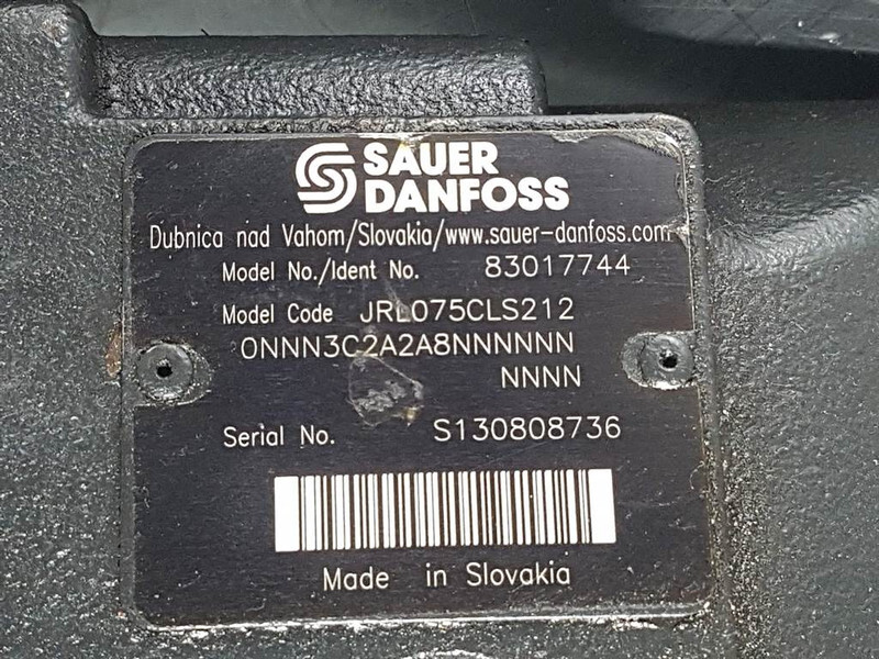 Sauer Danfoss JRL075CLS2120NNN3C2A2A8NNNNNNNNNN - Hidraulika za Građevinski strojevi: slika Sauer Danfoss JRL075CLS2120NNN3C2A2A8NNNNNNNNNN - Hidraulika za Građevinski strojevi Sauer Danfoss JRL075CLS2120NNN3C2A2A8NNNNNNNNNN - Hidraulika za Građevinski strojevi: slika Sauer Danfoss JRL075CLS2120NNN3C2A2A8NNNNNNNNNN - Hidraulika za Građevinski strojevi