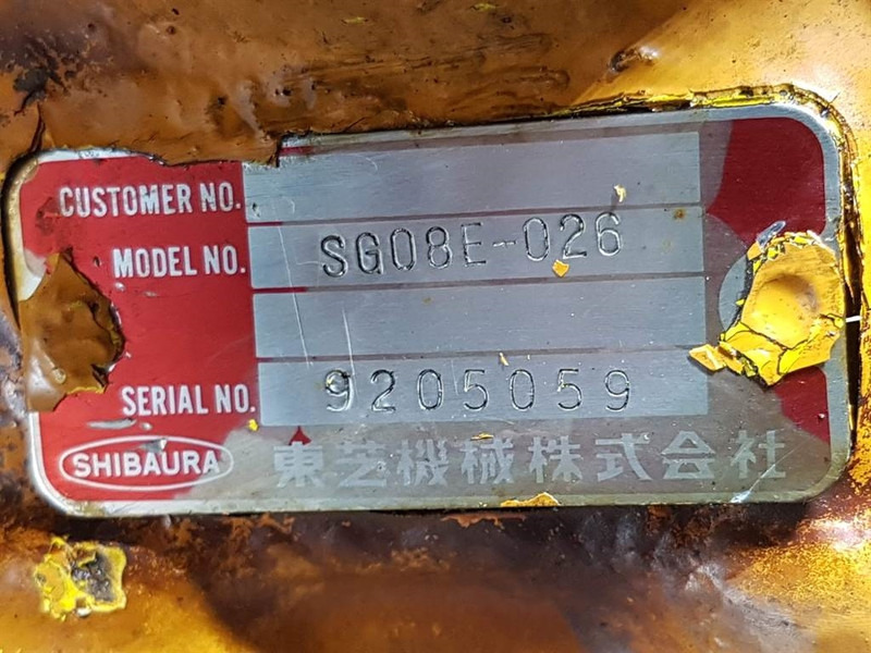Shibaura SG08E-026 - Swing motor/Schwenkmotor/Zwenkmotor - Hidraulika: slika Shibaura SG08E-026 - Swing motor/Schwenkmotor/Zwenkmotor - Hidraulika Shibaura SG08E-026 - Swing motor/Schwenkmotor/Zwenkmotor - Hidraulika: slika Shibaura SG08E-026 - Swing motor/Schwenkmotor/Zwenkmotor - Hidraulika