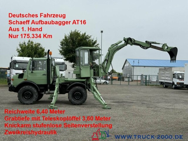 Unimog U427/10 Schaeff Mobilbagger AT 16 NUR 175 TKM - Dostavno vozilo: slika Unimog U427/10 Schaeff Mobilbagger AT 16 NUR 175 TKM - Dostavno vozilo Unimog U427/10 Schaeff Mobilbagger AT 16 NUR 175 TKM - Dostavno vozilo: slika Unimog U427/10 Schaeff Mobilbagger AT 16 NUR 175 TKM - Dostavno vozilo