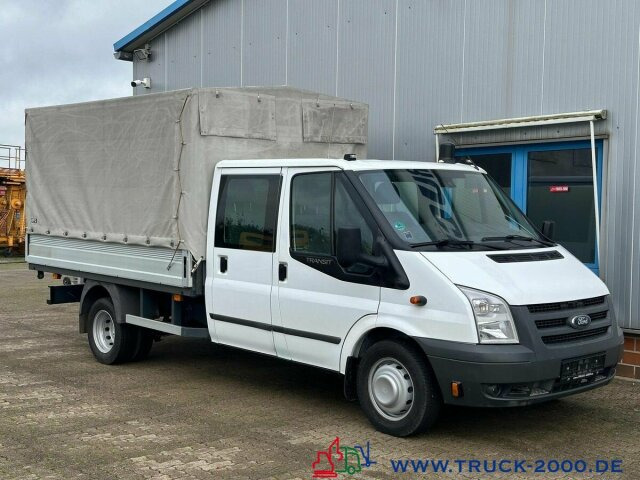 Dostavno vozilo s ceradom, Dostavno vozilo s dvostrukom kabinom Ford Transit FT 460 DoKa 7 Sitzer Nur 65.623KM 1.Hand: slika Dostavno vozilo s ceradom, Dostavno vozilo s dvostrukom kabinom Ford Transit FT 460 DoKa 7 Sitzer Nur 65.623KM 1.Hand