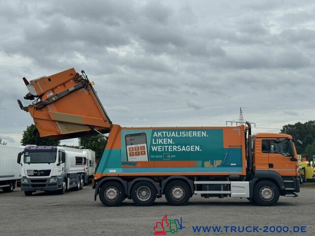 MAN TGS 35.360 8x2 Zoeller 29m³ Medium Schüttung 1.3 - Kamion za odvoz smeća: slika MAN TGS 35.360 8x2 Zoeller 29m³ Medium Schüttung 1.3 - Kamion za odvoz smeća MAN TGS 35.360 8x2 Zoeller 29m³ Medium Schüttung 1.3 - Kamion za odvoz smeća: slika MAN TGS 35.360 8x2 Zoeller 29m³ Medium Schüttung 1.3 - Kamion za odvoz smeća